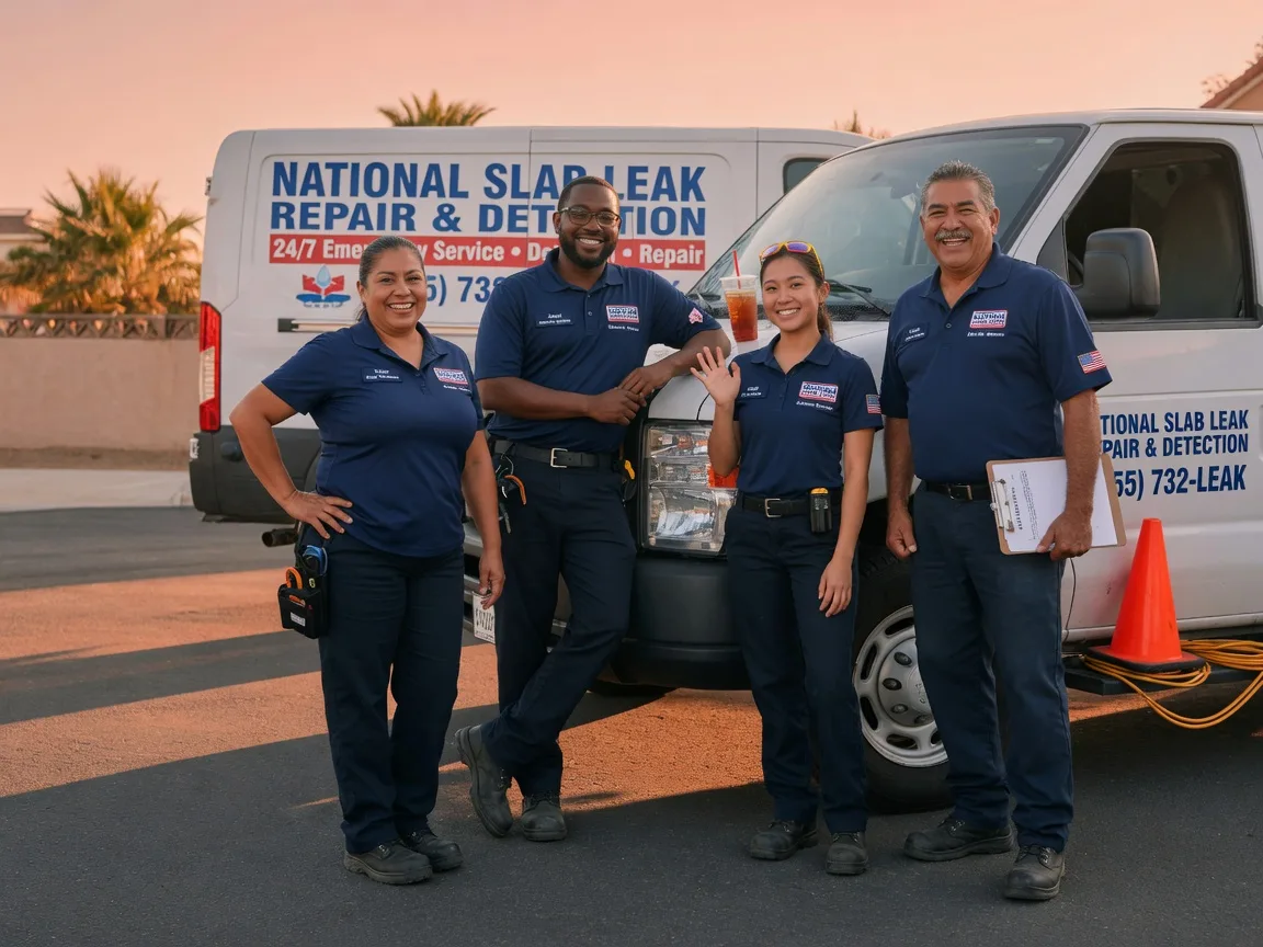 Slab Leak Detection company in Burkeville, TX